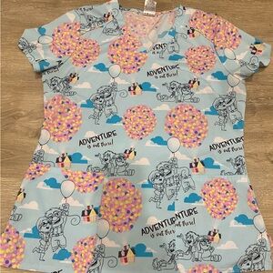 Disney up scrub  Women's Top